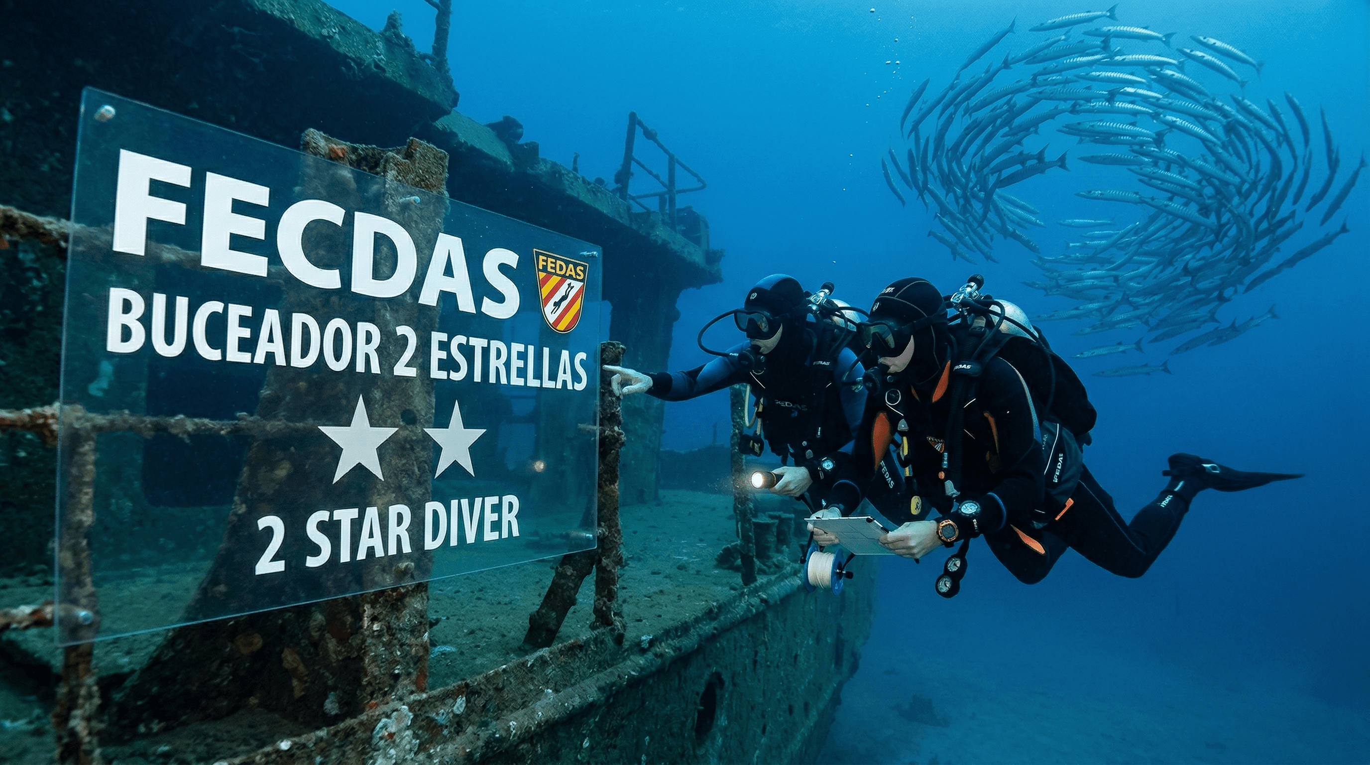 B2E — Buceador 2 estrellas